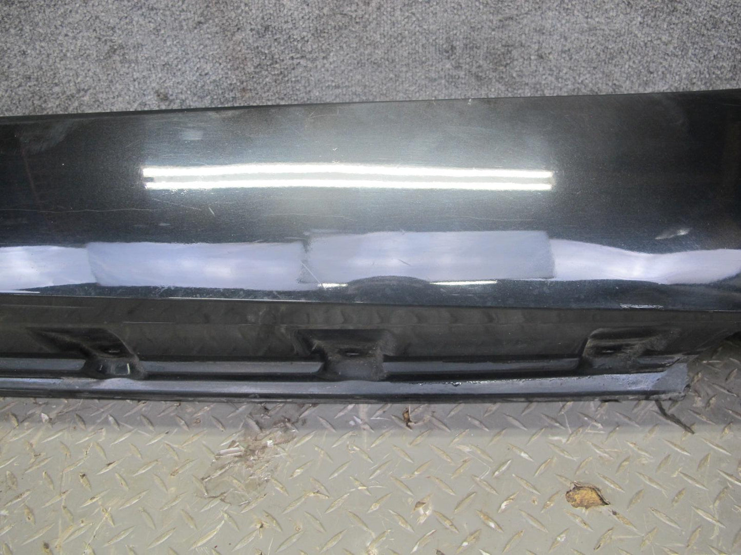 03-08 BMW E85 Z4 Set of 2 Left & Right Side Skirt Rocker Panel Molding Black OEM