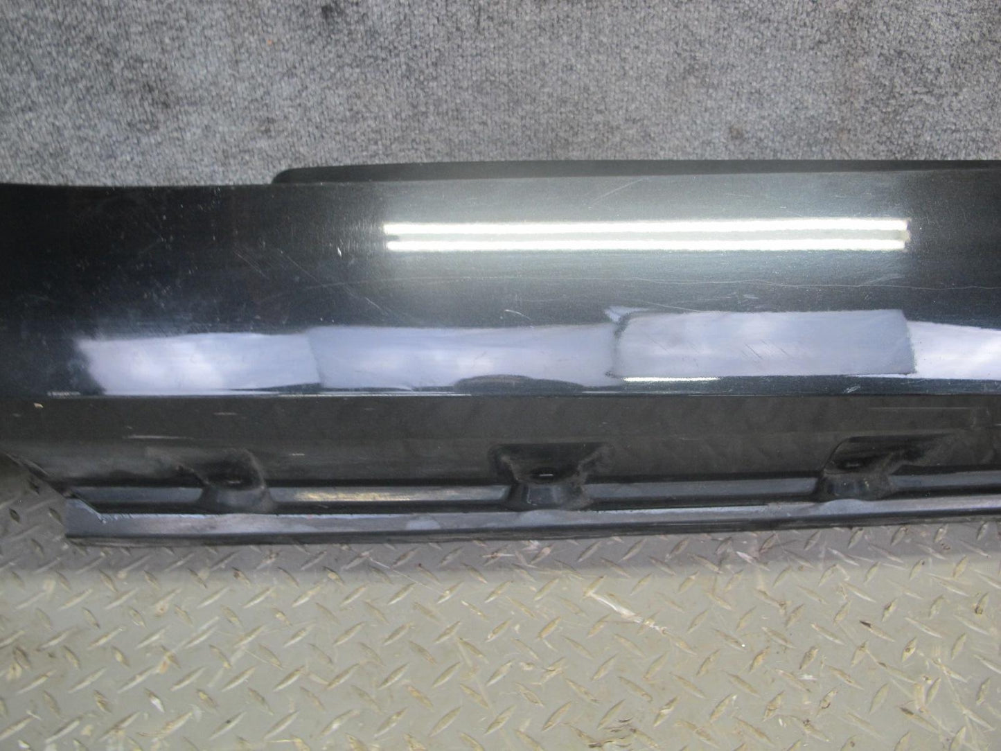 03-08 BMW E85 Z4 Set of 2 Left & Right Side Skirt Rocker Panel Molding Black OEM