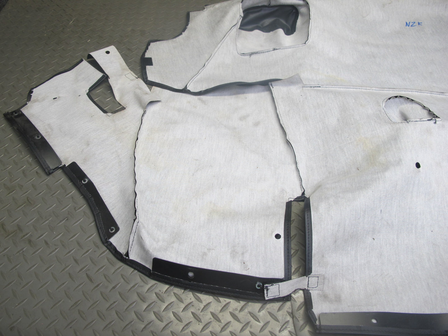 07-09 Nissan 350Z Z33 Convertible Rear Folding Soft TOP Liner Cover Boot OEM