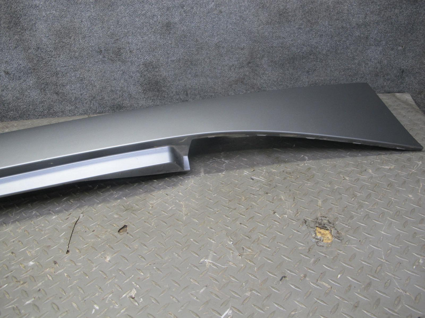 03-08 BMW E85 Z4 Set of 2 Left & Right Side Skirt Rocker Panel Molding Gray OEM
