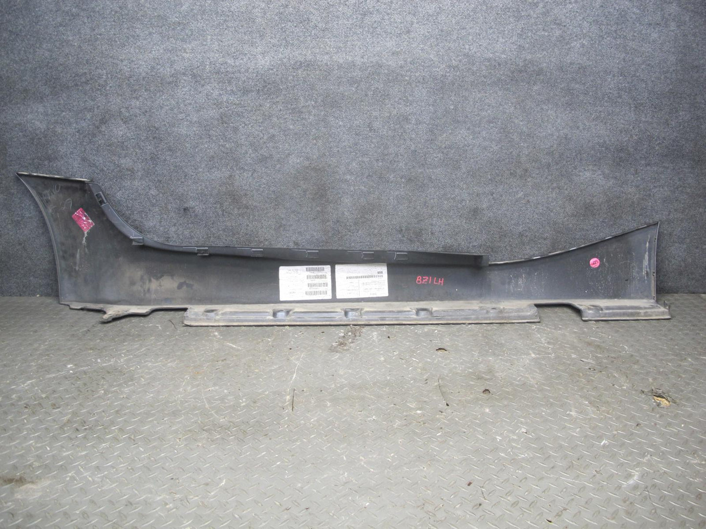 03-08 BMW E85 Z4 Set of 2 Left & Right Side Skirt Rocker Panel Molding Gray OEM