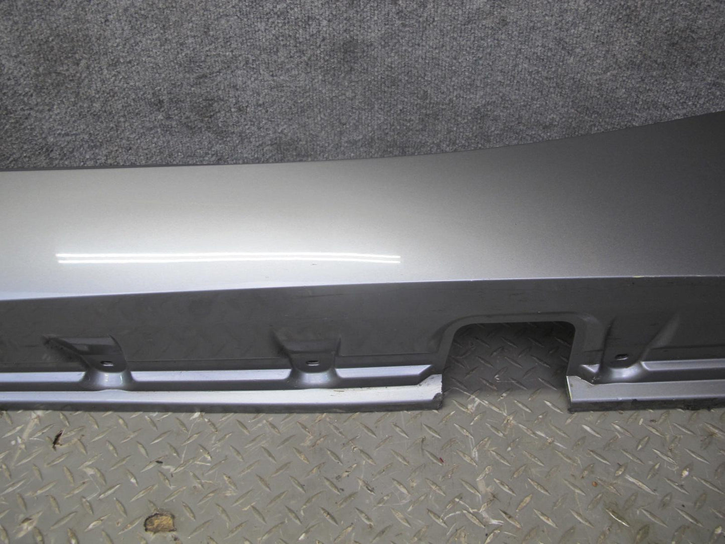 03-08 BMW E85 Z4 Set of 2 Left & Right Side Skirt Rocker Panel Molding Gray OEM