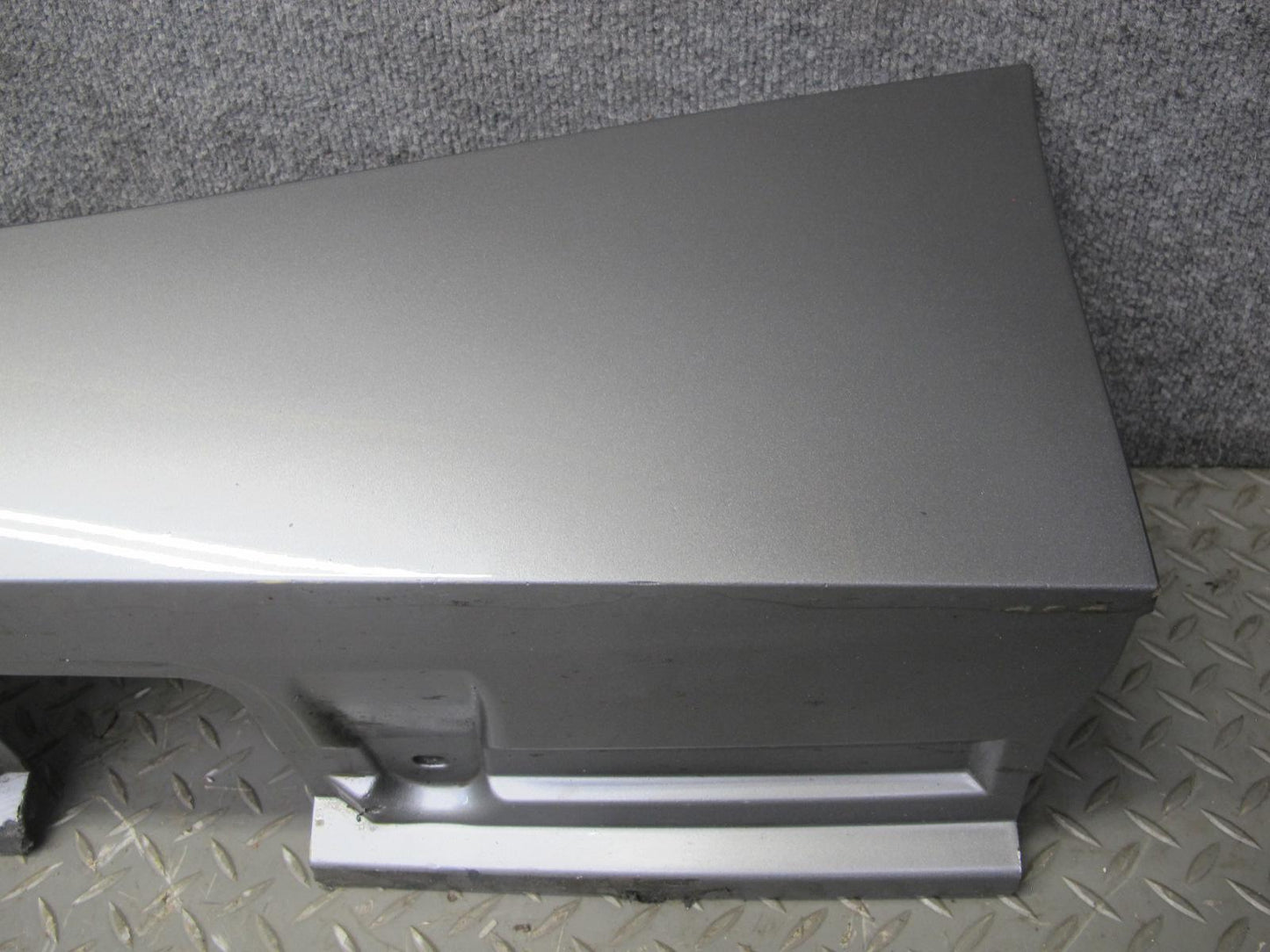 03-08 BMW E85 Z4 Set of 2 Left & Right Side Skirt Rocker Panel Molding Gray OEM
