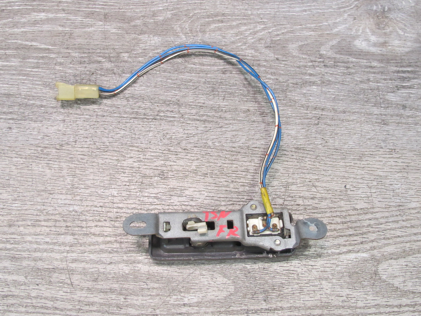 86-92 Toyota Supra MA70L Right Passenger Door Lock Switch Gray w Wire OEM