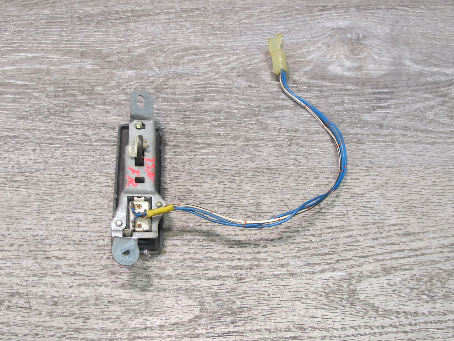 86-92 Toyota Supra MA70L Right Passenger Door Lock Switch Gray w Wire OEM