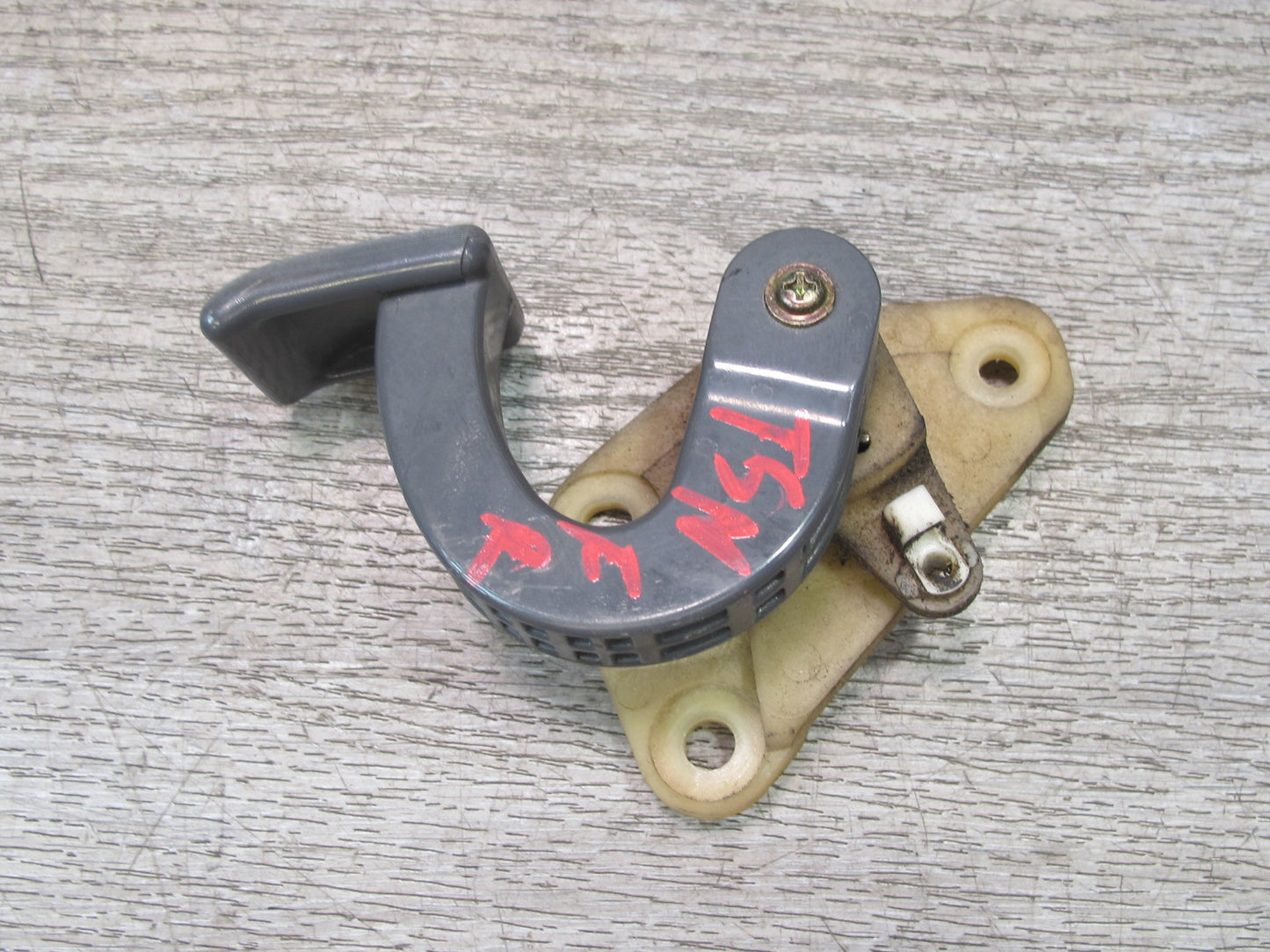 86-92 Toyota Supra MK3 Right Passenger Door Interior Handle Gray OEM