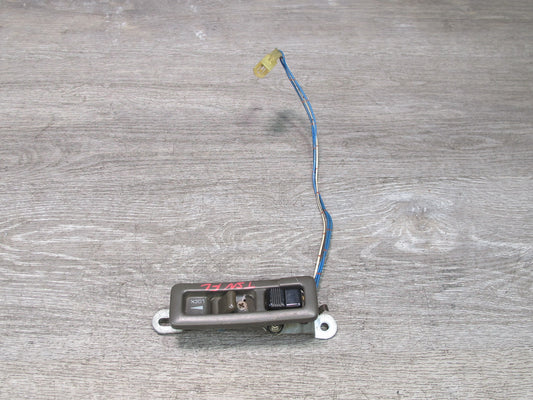 86-92 Toyota Supra MA70L Left Driver Door Lock Switch Gray w Wire OEM