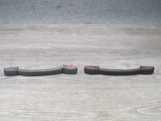 86-92 Toyota Supra MK3 Left & Right Overhead Grab Handle Set Maroon & Gray OEM