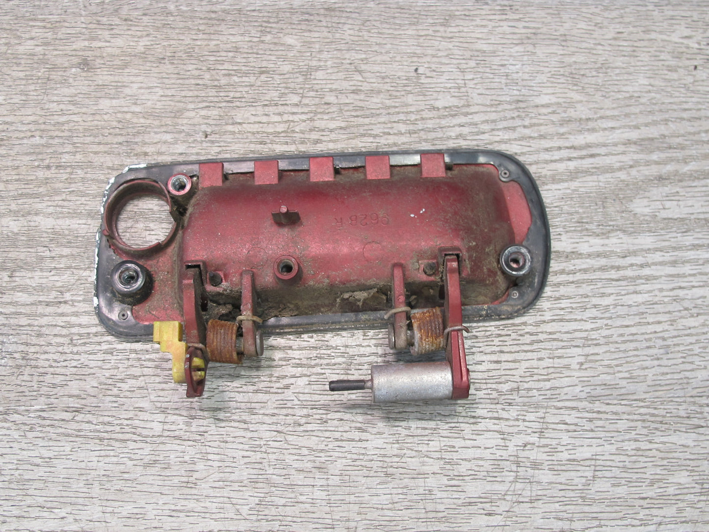 86-92 Toyota Supra MA70L Left & Right Door Exterior Handle RED Pearl OEM