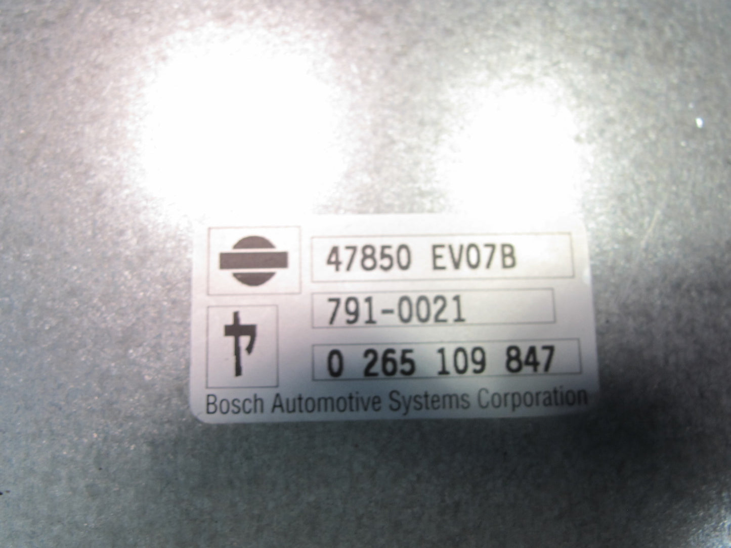07-09 Nissan 350Z Z33 Convertible A/T Anti Skid Control Module 47850-EV07B OEM