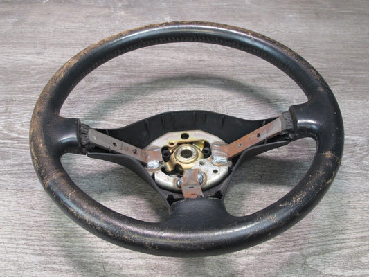 89-90 Toyota Supra MA70L MK3 Leather Steering Black OEM