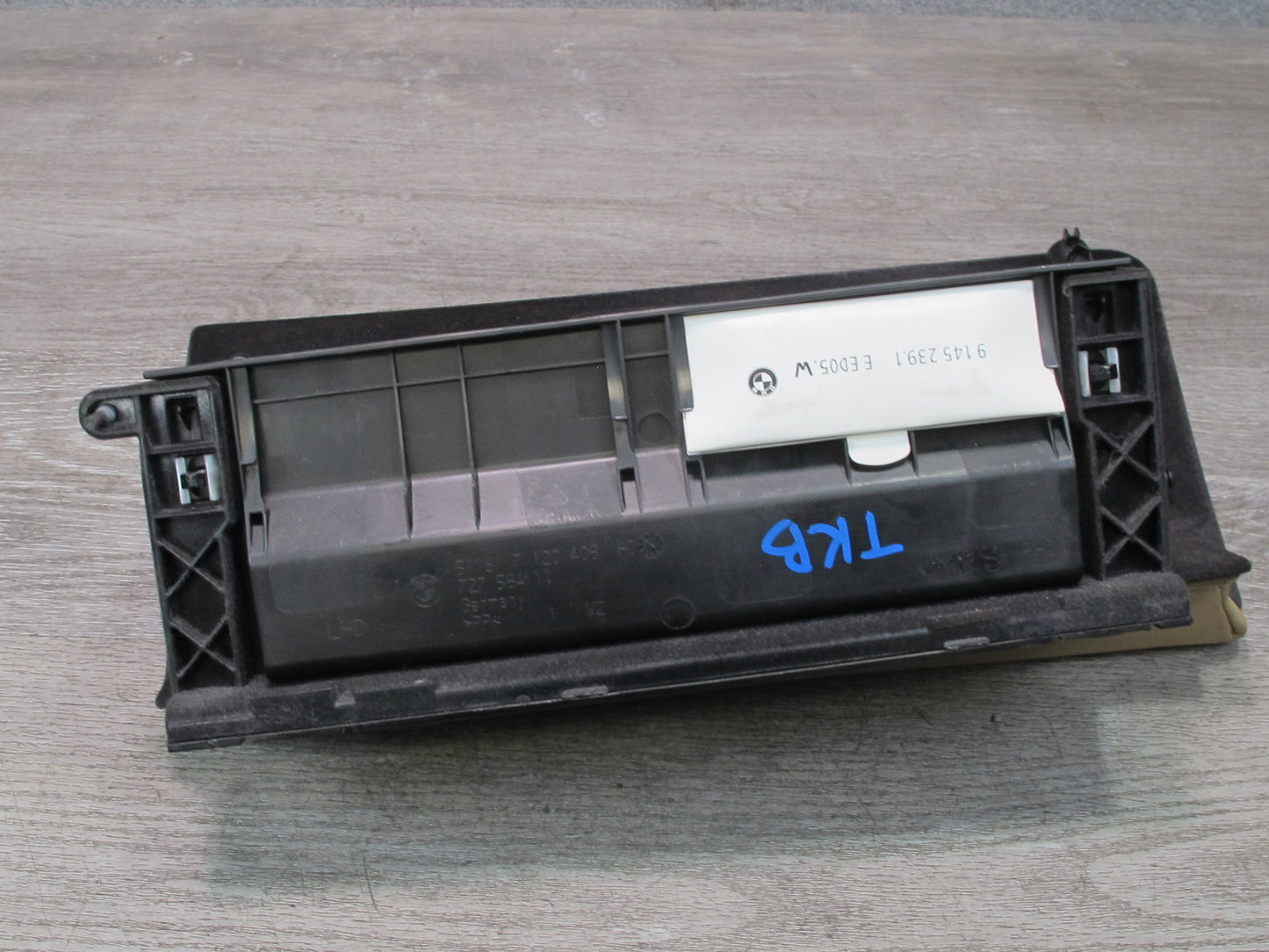 2008-2013 BMW E90 E92 M3 328i 335i Dash Glove Box Compartment Storage