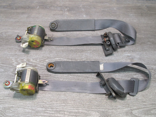 89-92 TOYOTA SUPRA MK3 FRONT RIGHT & LEFT SIDE SEATBELT RETRACTOR SET OEM