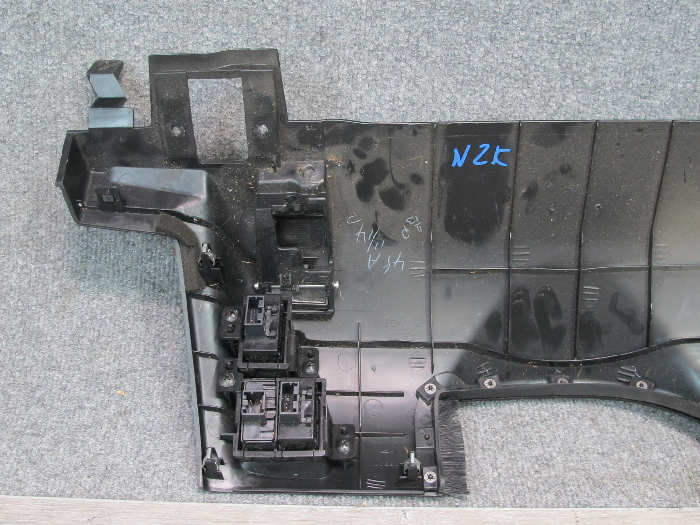 07-09 Nissan 350Z Z33 Convert Left Lower Knee Trim Cover Panel w Switches OEM