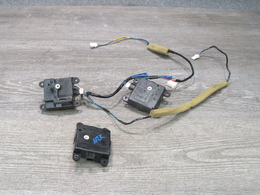 07-09 Nissan 350Z Z33 Convert Set of 3 A/C Heater Flap Actuator Motor w Wire OEM
