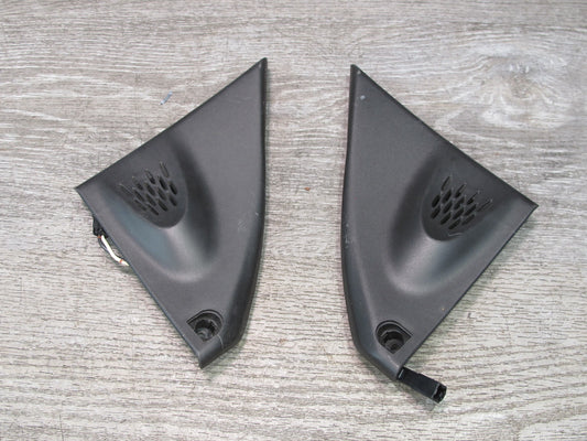 99-01 Isuzu Vehicross Left & Right Clarion Door Speaker Tweeter & Trim Set OEM