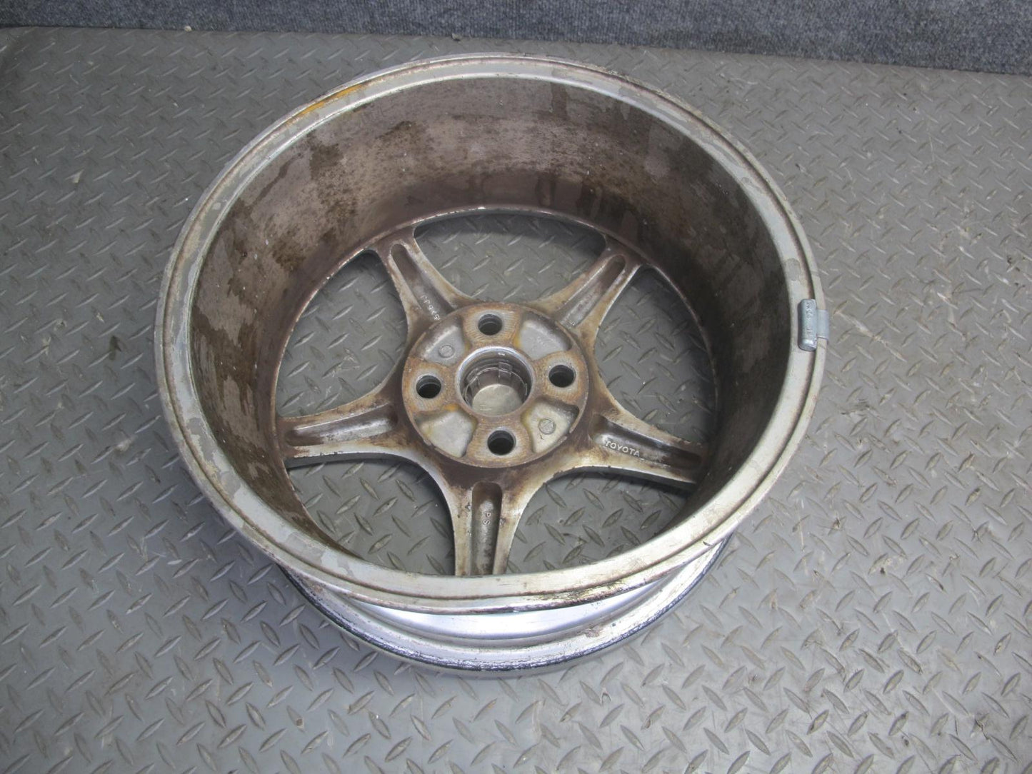 00-02 Toyota MR2 Spyder Rear 15" R15 Wheel Rim 15x6.5JJ  ET45 OEM