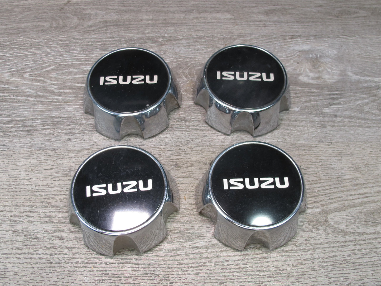 99-01 Isuzu Vehicross Set of 4 Center Wheel Cap Cover OEM
