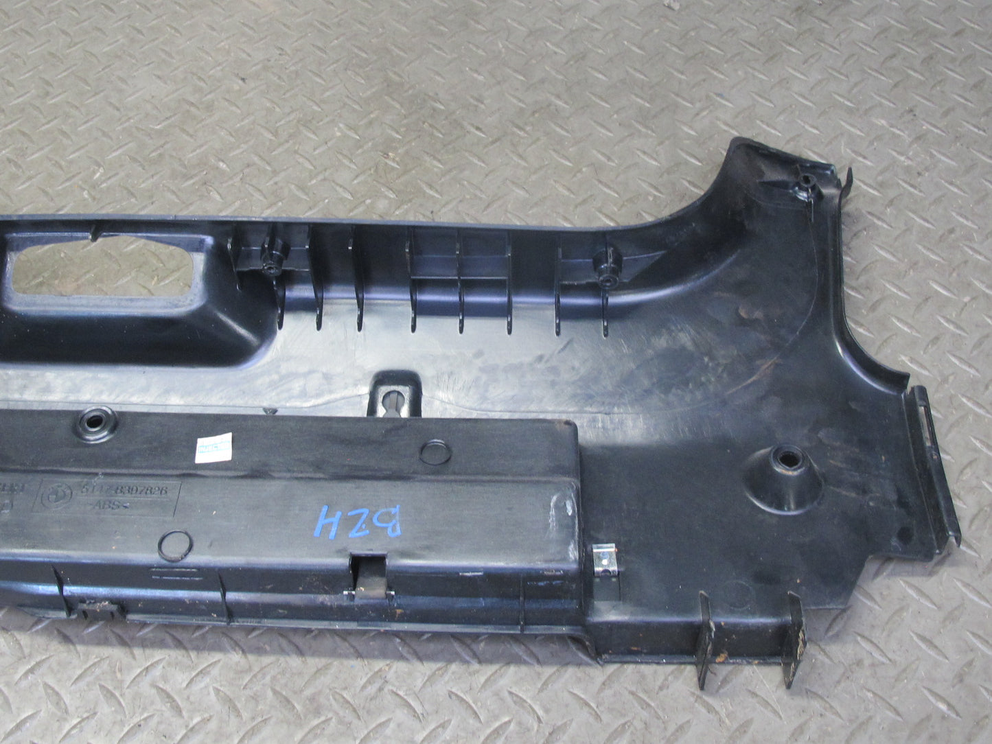 98-99 BMW E36/7 Z3 Roadster Rear Trunk Tail Trim Latch Cover Panel OEM