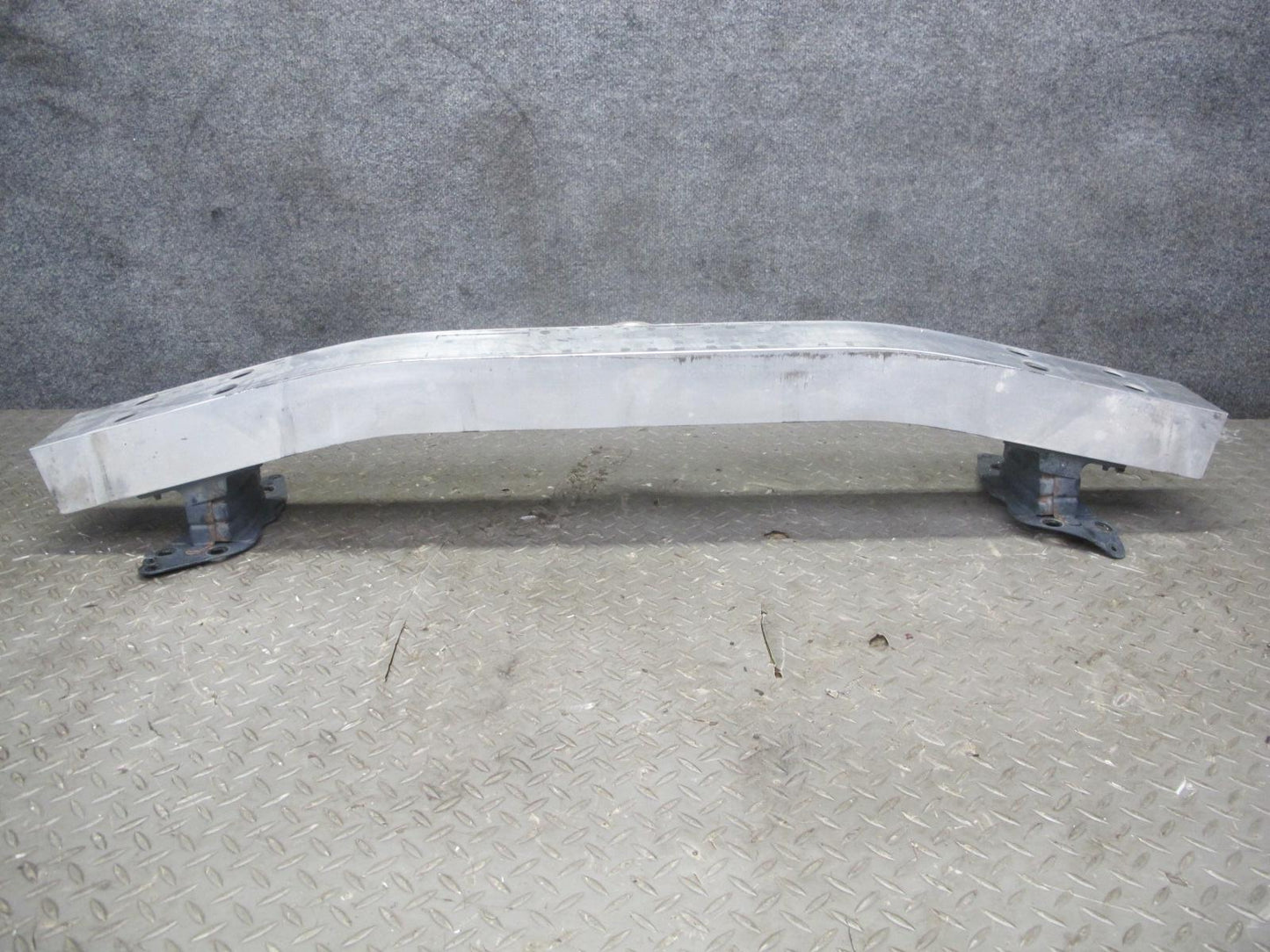 06-09 Nissan 350Z Z33 Conv Front Bumper Reinforcement Impact Bar w Brackets OEM