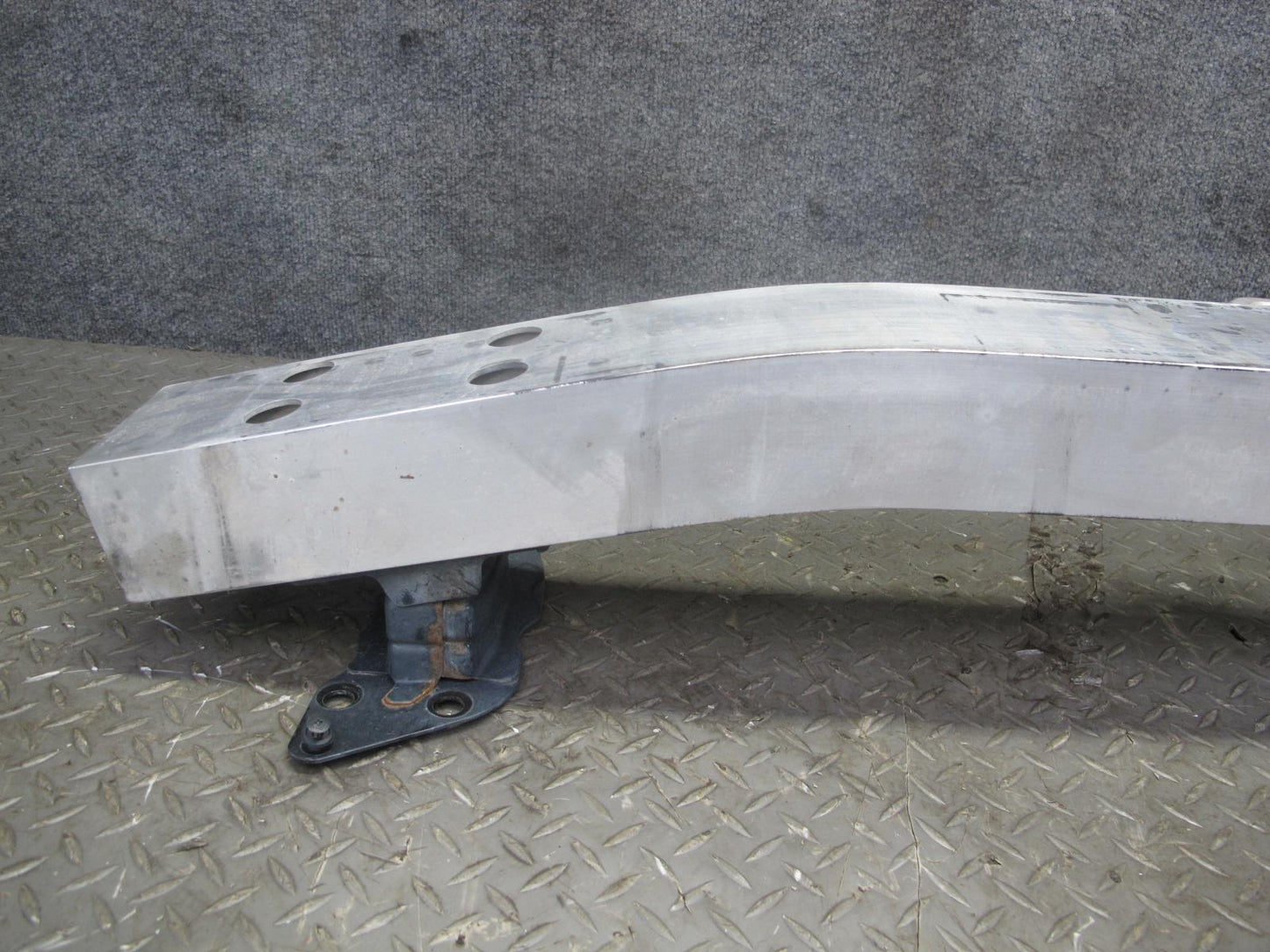 06-09 Nissan 350Z Z33 Conv Front Bumper Reinforcement Impact Bar w Brackets OEM