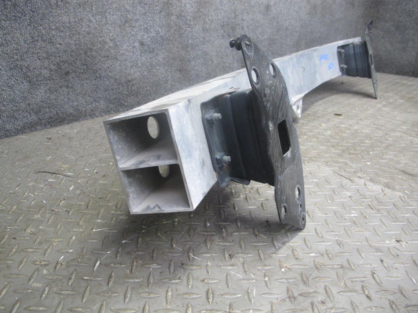 06-09 Nissan 350Z Z33 Conv Front Bumper Reinforcement Impact Bar w Brackets OEM