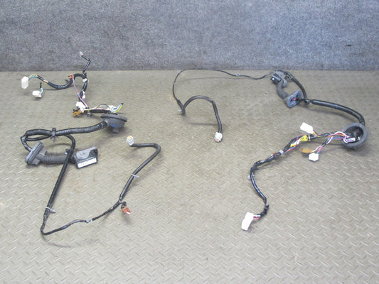 07-09 Nissan 350Z Z33 GT Set of 2 Left & Right Door Wire Wiring Harness OEM