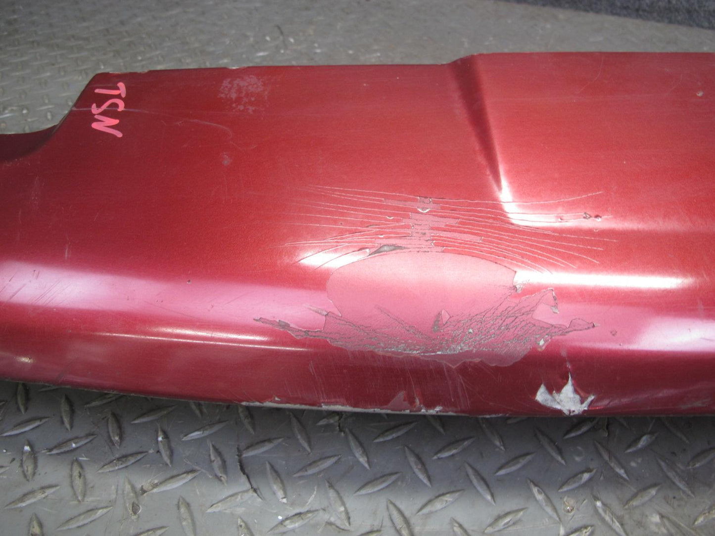 89-92 Toyota Supra MK3 Front Nose Header Panel Cover Medium RED Pearl OEM