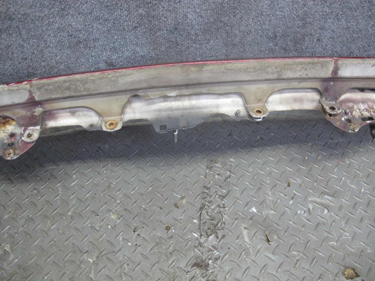 89-92 Toyota Supra MK3 Front Nose Header Panel Cover Medium RED Pearl OEM
