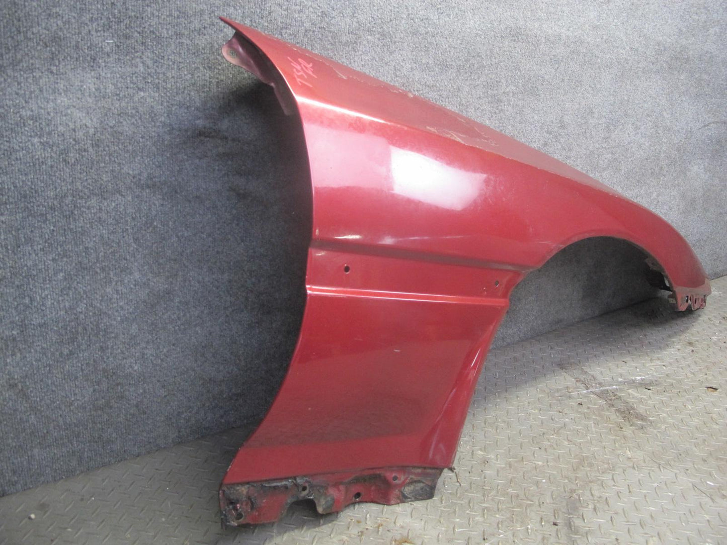 86-92 Toyota Supra MA70L Front Right Fender Shell Panel Cover RED Pearl OEM