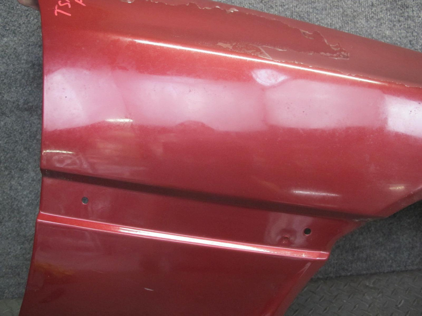86-92 Toyota Supra MA70L Front Right Fender Shell Panel Cover RED Pearl OEM