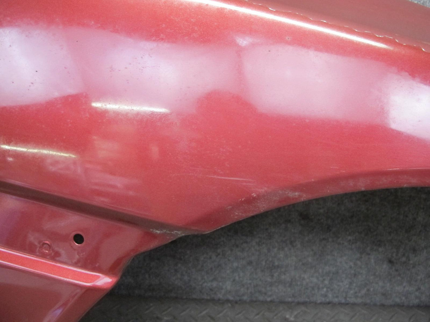 86-92 Toyota Supra MA70L Front Right Fender Shell Panel Cover RED Pearl OEM