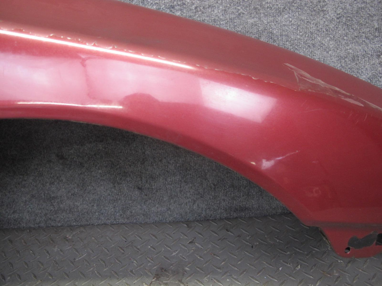 86-92 Toyota Supra MA70L Front Right Fender Shell Panel Cover RED Pearl OEM