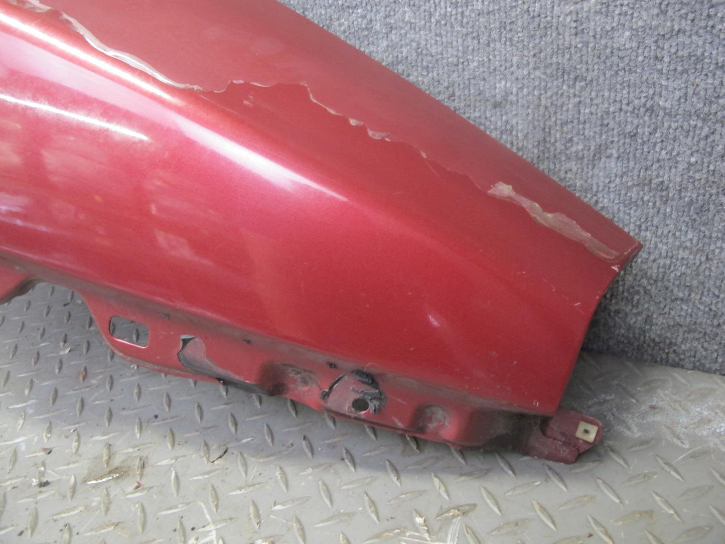 86-92 Toyota Supra MA70L Front Right Fender Shell Panel Cover RED Pearl OEM