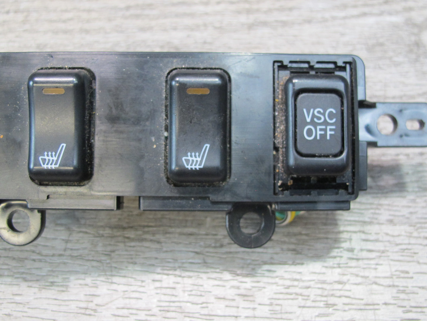 98-05 Lexus GS400 GS430 GS300 Snow ECT VSC Heated Seat Switch Panel Black OEM