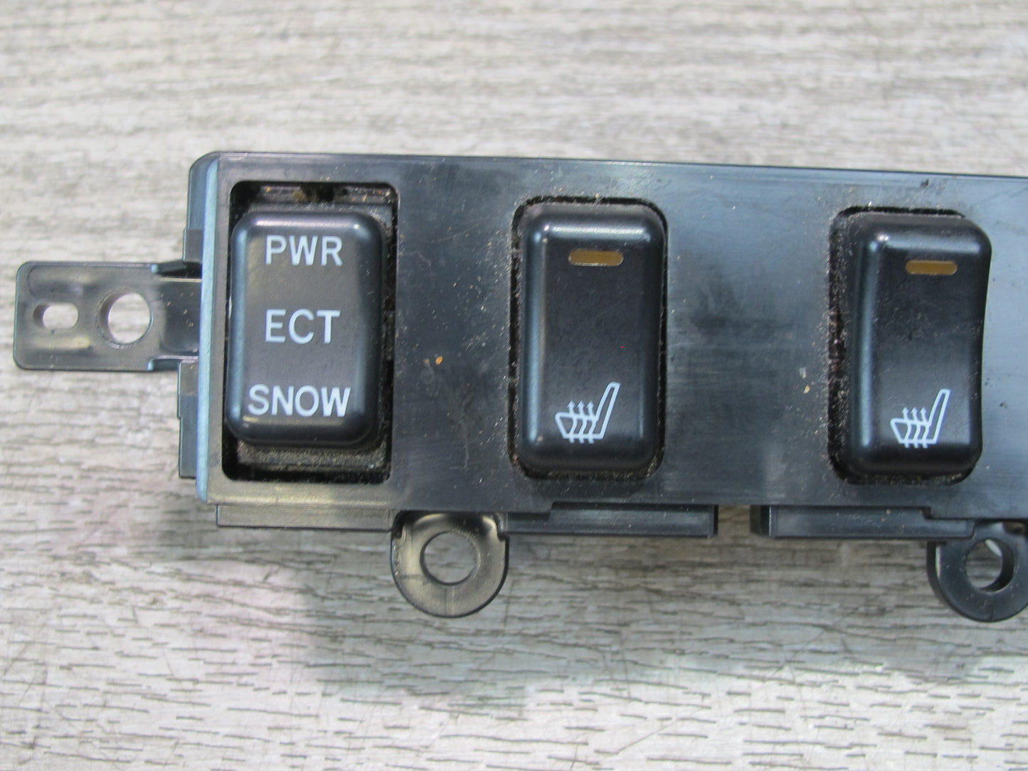 98-05 Lexus GS400 GS430 GS300 Snow ECT VSC Heated Seat Switch Panel Black OEM