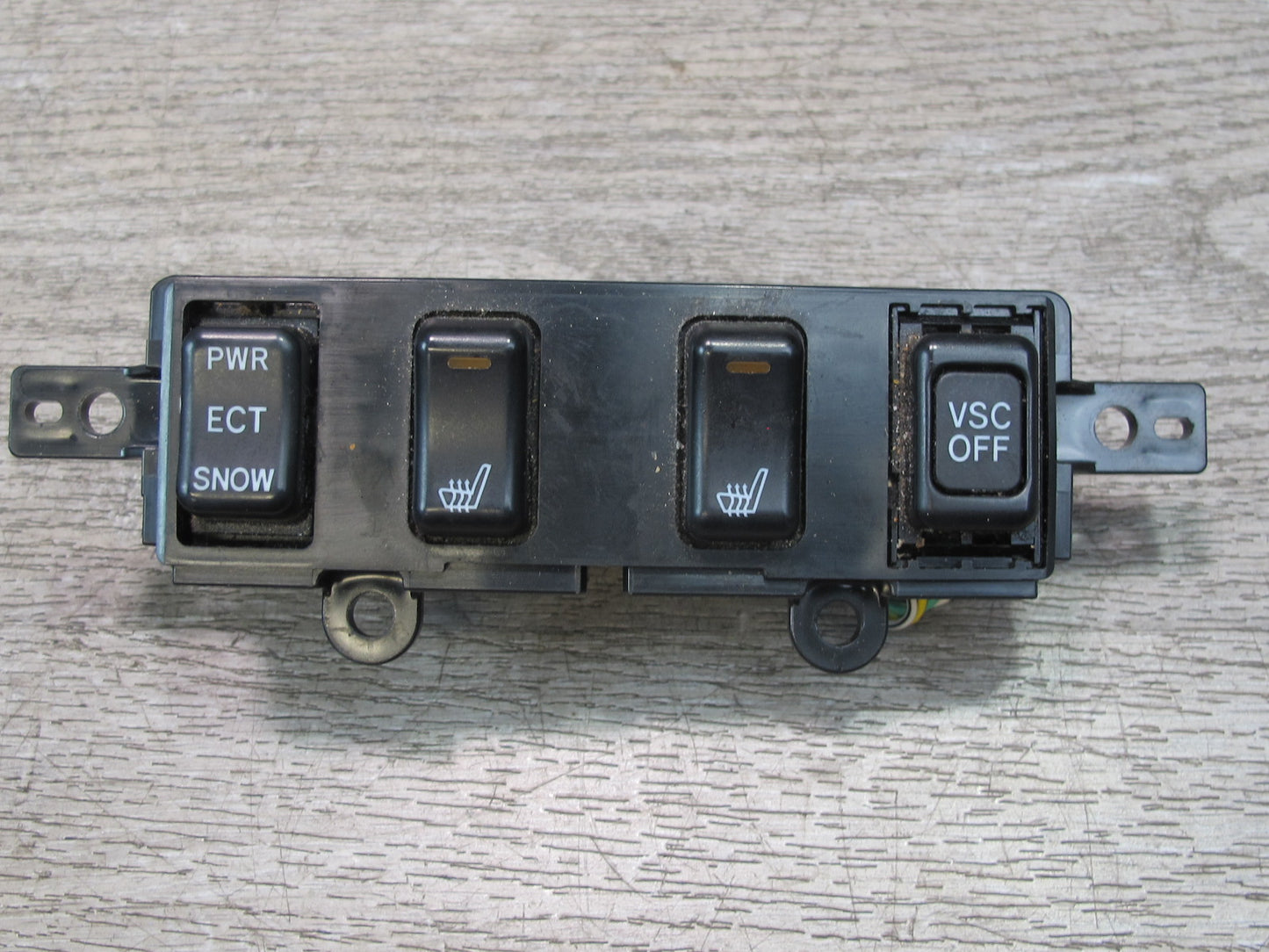 98-05 Lexus GS400 GS430 GS300 Snow ECT VSC Heated Seat Switch Panel Black OEM