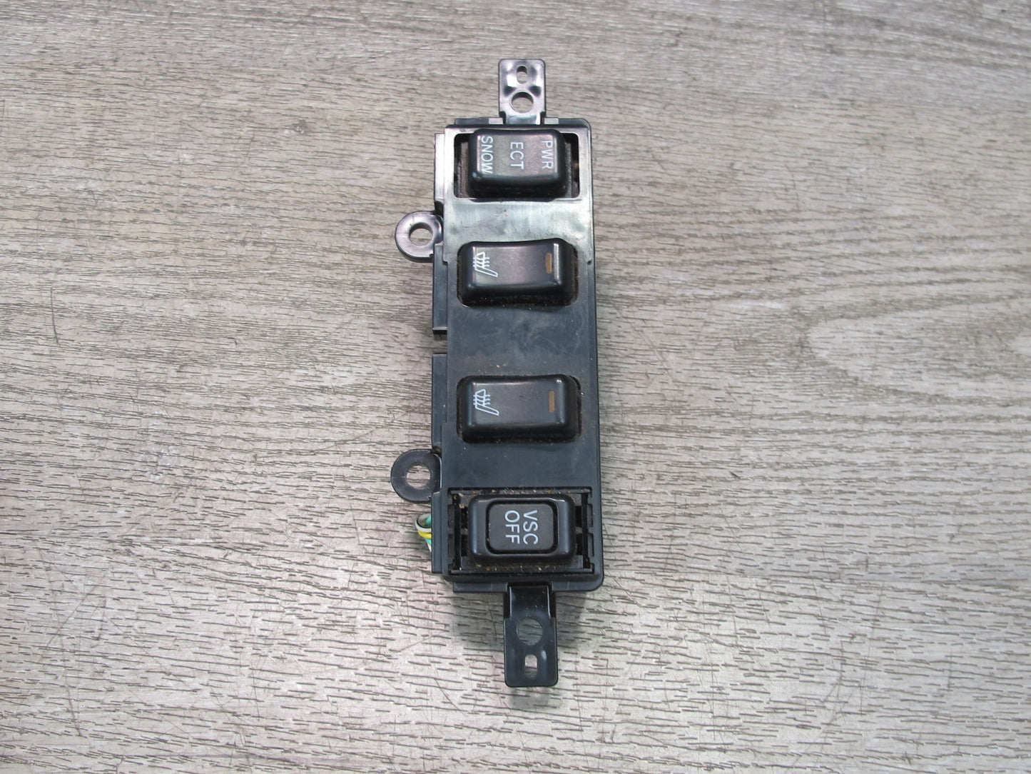 98-05 Lexus GS400 GS430 GS300 Snow ECT VSC Heated Seat Switch Panel Black OEM