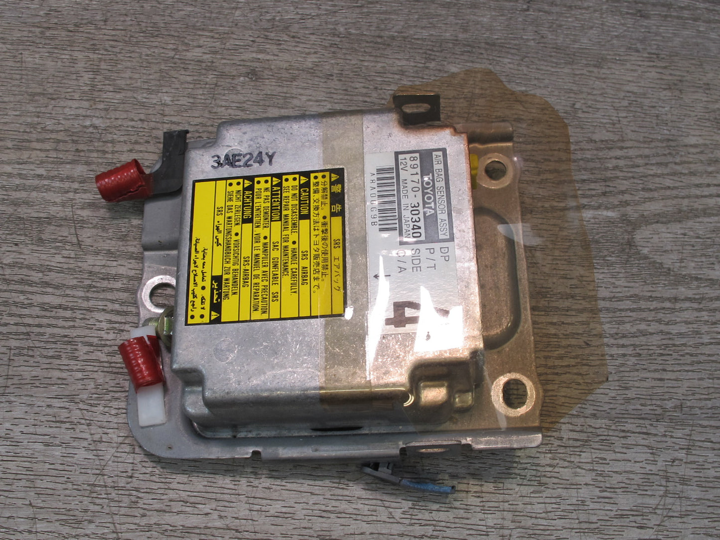 01-05 LEXUS GS300 GS430 SRS AIRBAG SENSOR CONTROL MODULE 89170-30340 OEM