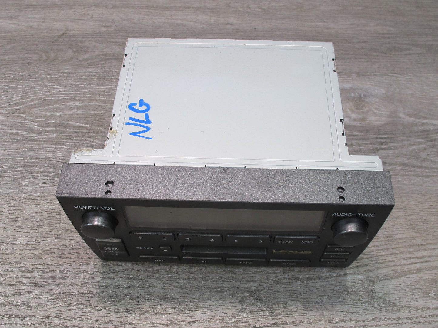 01-02 Lexus JZS160 GS430 GS300 Pioneer AM FM Radio Cassette Player Head Unit OEM