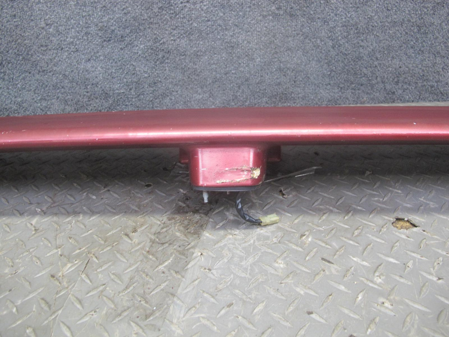 86-88 Toyota Supra MA70L Rear Trunk Lid Tailgate Spoiler w 3RD Brake Light OEM