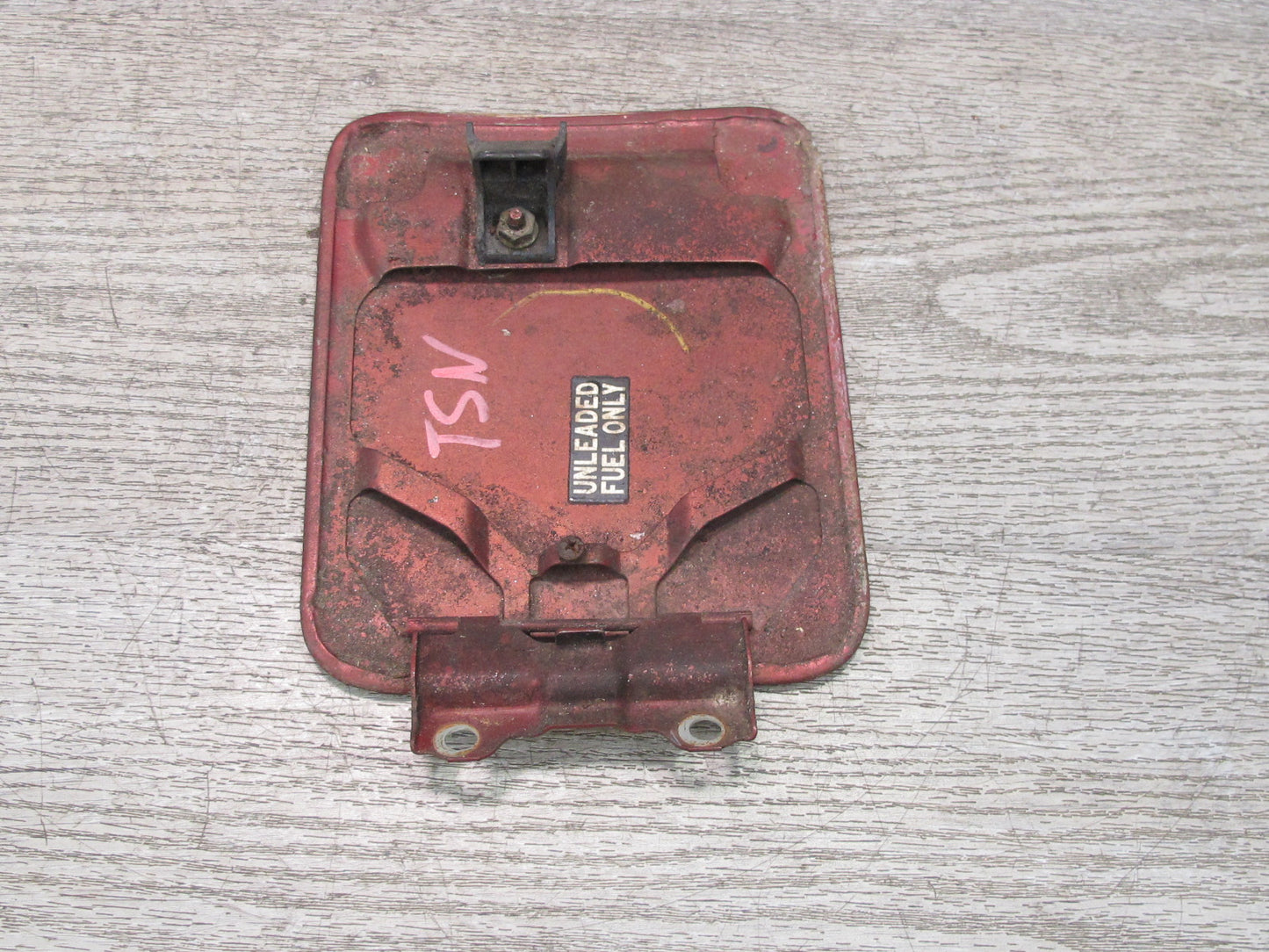 89-92 Toyota Supra MA70L Fuel Tank Filler Door Lid Cover Medium RED Pearl OEM