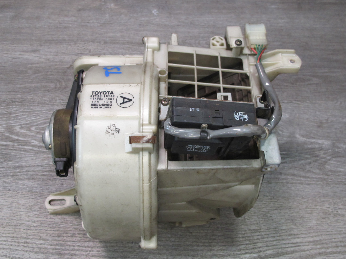 86-92 Toyota Supra MK3 Hvac Heater Blower Fan & Housing Assembly OEM