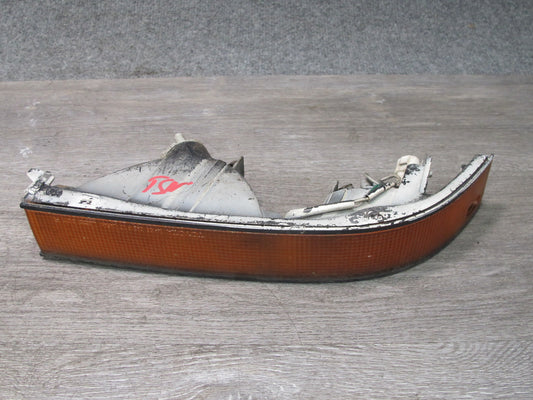 89-92 Toyota Supra MA70L MK3 Set of 2 Front Bumper Turn Signal Marker Light OEM