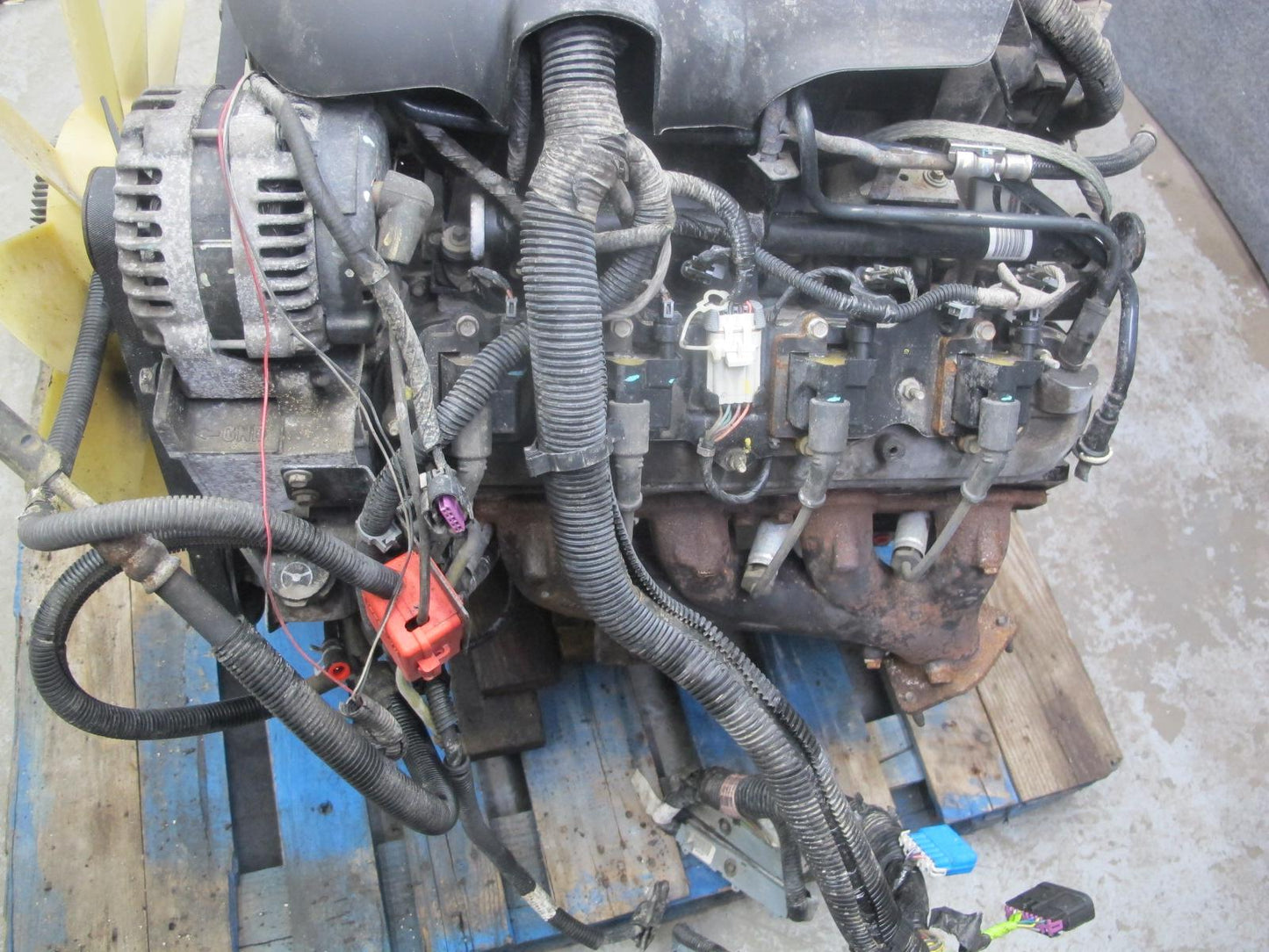 2003-2007 Hummer H2 6.0L V8 LQ4 Complete Engine Motor VIN U 8TH Digit