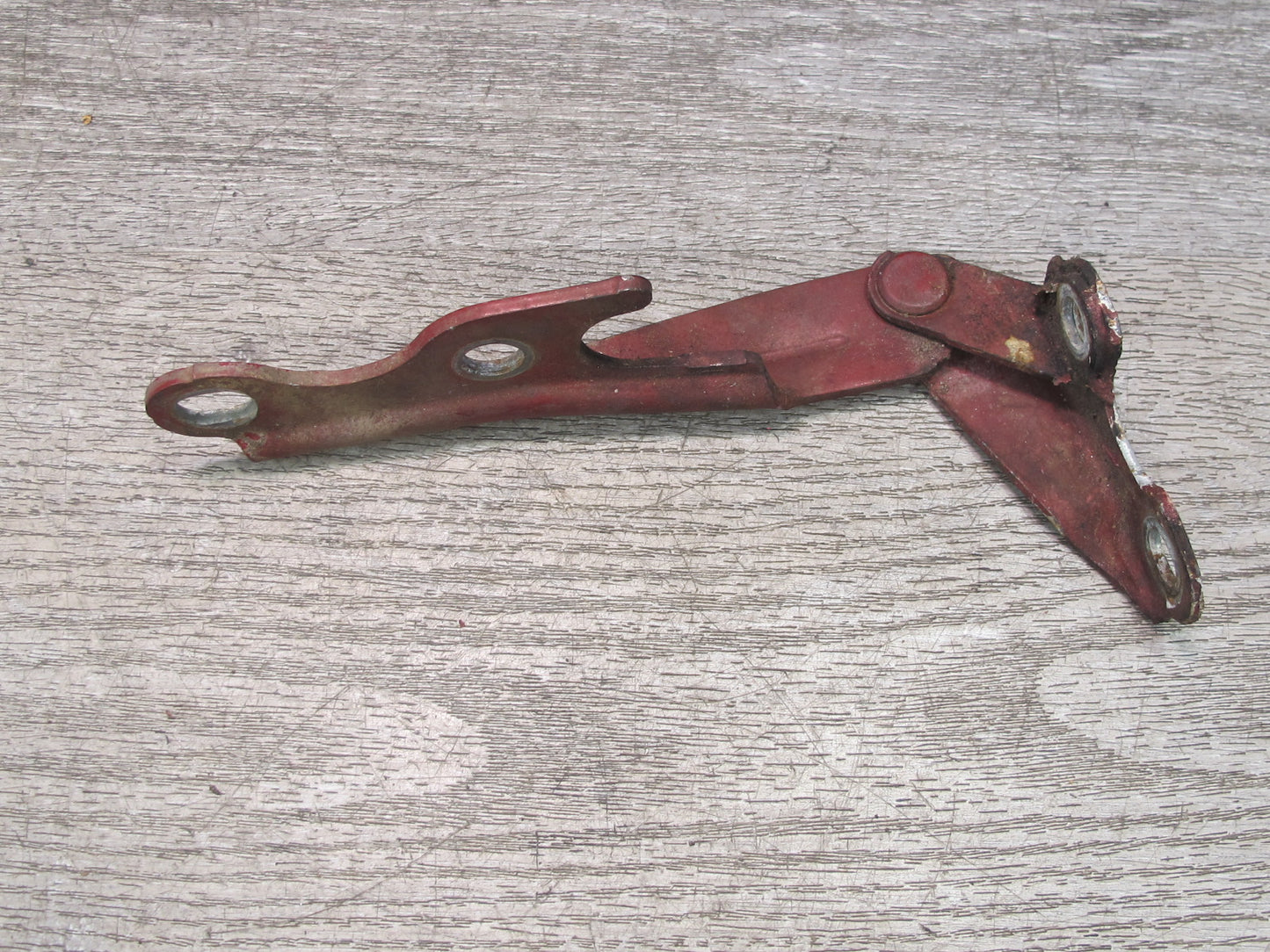 86-92 Toyota Supra MA70L Set of 2 Front Left & Right Hood Hinge RED Pearl OEM