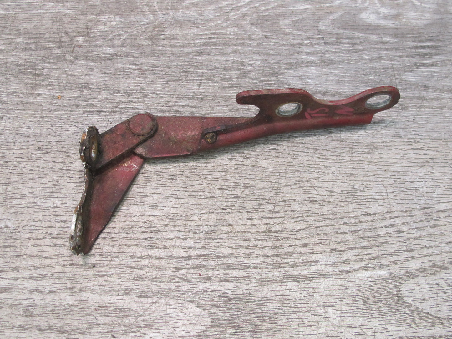 86-92 Toyota Supra MA70L Set of 2 Front Left & Right Hood Hinge RED Pearl OEM