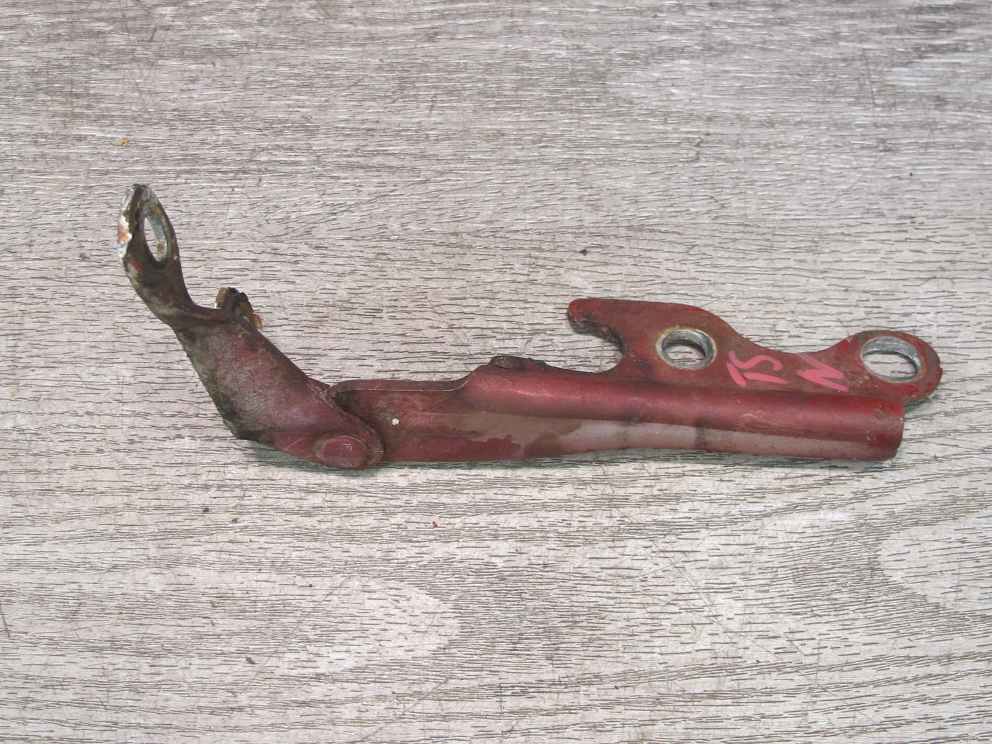 86-92 Toyota Supra MA70L Set of 2 Front Left & Right Hood Hinge RED Pearl OEM