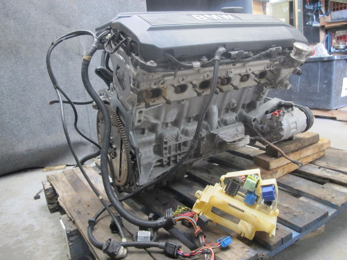 03-05 BMW E85 Z4 3.0L M54 M54B30 A/T Complete Engine Motor 96k Miles