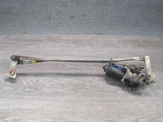 86-92 Toyota Supra MA70L Front Wiper Transmission Linkage w Motor OEM